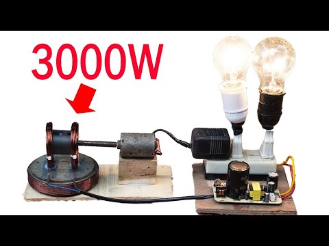 Copper Coil MAGIC! I Built a 220v Generator That Actually Works!