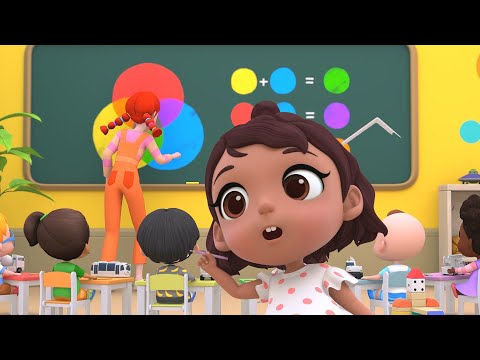 Mixing Color Song | My First Classroom Songs🎓 | Song for Preschool | Learn & Sing with Tayo