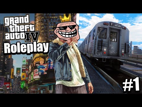 TROLLEAMOS EN GTA 4 ROLEPLAY | Liberty City #1