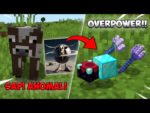 Gw Tamatin Minecraft Dengan ANOMALI Sapi Minecraft Yang OVERPOWER!
