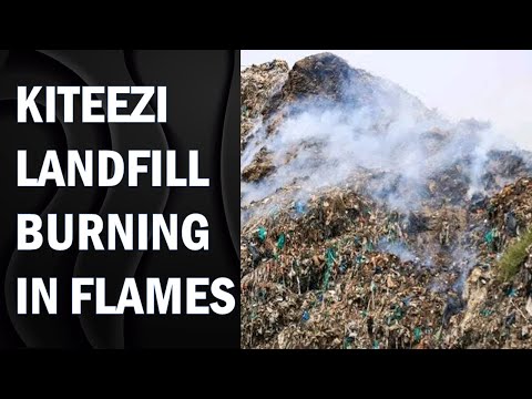 Fire Breaks Out At Kiteezi Landfill !!!