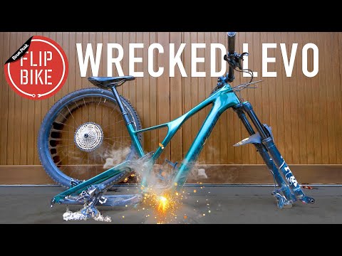 Restoring a Wrecked e-Mountain-Bike for a Deserving Dad - Flip Bike