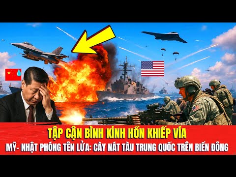 ĐẠI CHIẾN BIỂN ĐÔNG: Tàu Trung Quốc Lao Đầu Vào Chiến Hạm Mỹ, Nhật "Phóng Hỏa" Phá Vòng Vây