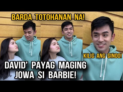 PANGARAP NI DAVID LICAUCO NA MAGING JOWA SI BARBIE FORTEZA MATUTUPAD NA!