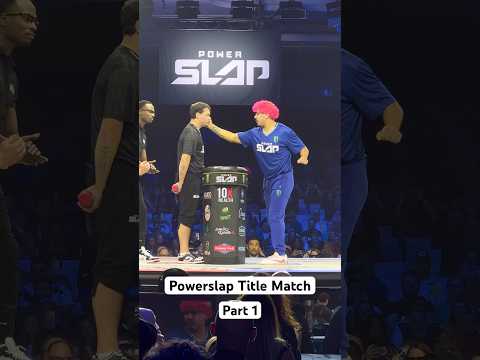 This Powerslap title match was insane ๐คฏ #shorts #short #trending #viralvideo #reels #viralshorts