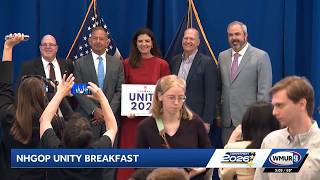 YouTube video thumbnail: New Hampshire Republicans Hold Unity Breakfast
