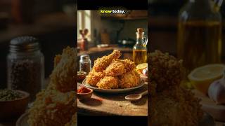 Thé invention of fried chicken 🐔 #facts #animation #shorts