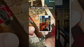CSOCC Weekly Lineup! #cigarculture #cigarsociety #cigars #club #capcut #lineup