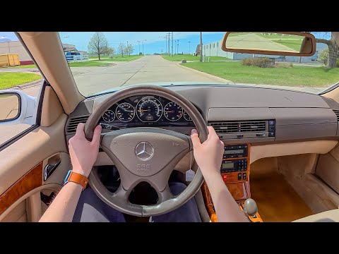 2000 Mercedes-Benz SL 500 - POV Test Drive (Binaural Audio)