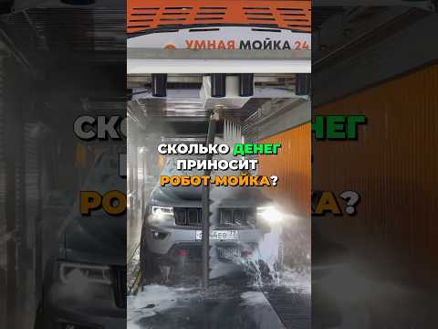 Какая ЧИСТАЯ прибыль на робот мойке? (читай в комментариях) #роботмойка #бизнес #автомойка