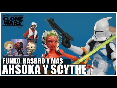 Figuras del tianguis: Stormtrooper Chino, Ahsoka y Scythe y FUNKOS - Star Wars