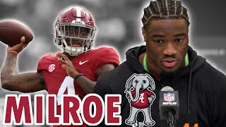 Am I Watching A Different Jalen Milroe? | Jalen Milroe vs Georgia