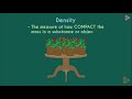 Relative Density Concepts and Applications
