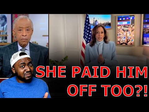 Kamala BEGS For Money As She Is BUSTED PAYING Al Sharpton MASSIVE Donation For Softball Interview!