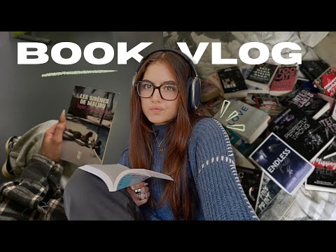 REALISTIC BOOK VLOG 📖| update, achats, wishlist et sessions lecture !!