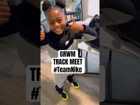 GRWM for my track meet in my New Nike Sonic Flys. ✨👟  #TeamNike