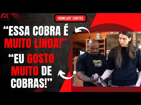 FELCA E BALESTRIN FICARAM APAIXONADOS PELA COBRA DO RICHARD RASMUSSEN – IRONCAST CORTES
