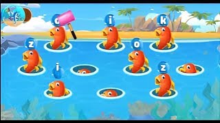 Whack-a-Fish Alphabet Game for Kids | Fun ABC Learning Game for Toddlers