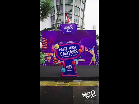 Disney and Pixar's Inside Out 2 | Throwback beragam ekspresi perasaan di CFD Sudirman minggu lalu 🥳