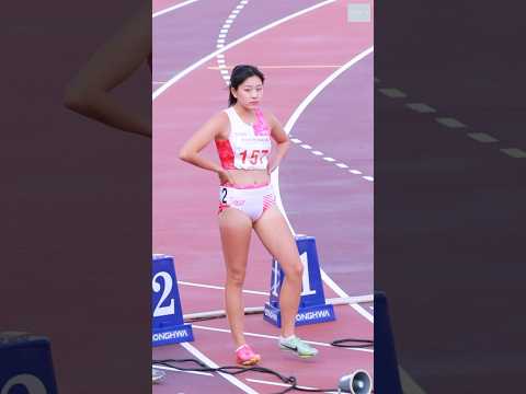 한국 여자 육상 단거리 유망주1#이다원#육상대회 #육상선수 #athlete #전국체전 #陸上女子