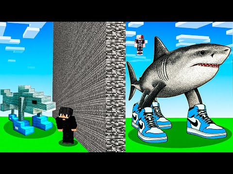 I Cheated With Tralalero Tralala Brainrot Build Battle In Minecraft..!! @junkeyy