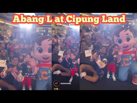 Keseruan Abang L di CipungLand bareng Aa Raffi