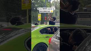 Even BMW owner is recording DODGE 🇮🇳
