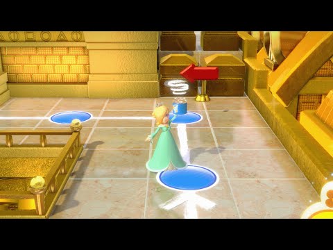 Super Mario Party - Bowser vs Peach vs Daisy vs Rosalina - Kamek's Tantalizing Tower