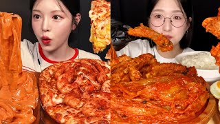 [1-Minute Mukbang] - Eat with Boki, JJBB.MANDOO