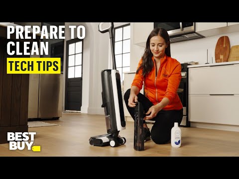 Preparing to Clean with the Tineco FloorWasher FlashDry 6 – Tech Tips from Best Buy