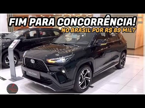 NOVO TOYOTA YARIS CROSS 2025 NO BRASIL JA TEM UM CONCORRENTE COM A MESMA PROPOSTA HONDA WRV