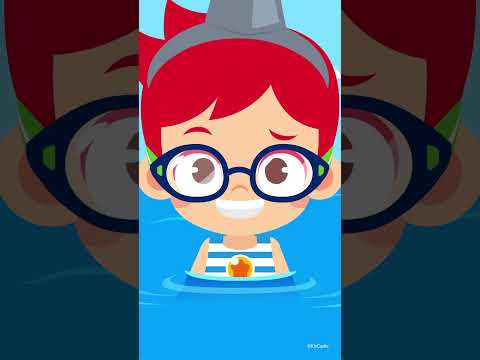 Tubarões em Ação! 🦈 Lá Vem o Tubarão! #JunyTony #shorts