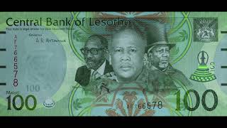 Upgraded Maloti Banknotes