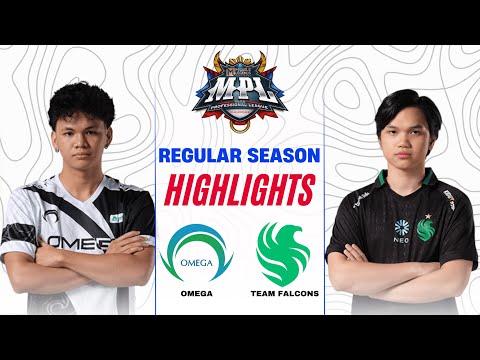 SMART OMEGA vs TEAM FALCONS HIGHLIGHTS | MPL PH SEASON 15 OMG vs FLCN