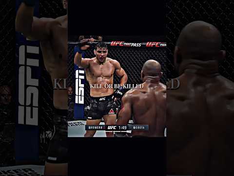 Kill or be Killed 😤 #ufc #mma #paulocosta #yoelromero #war