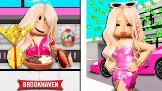 A MENINA FICOU RICA VENDENDO OVOS DE PÁSCOA | Historinhas Brookhaven Rp Bibi e Lud