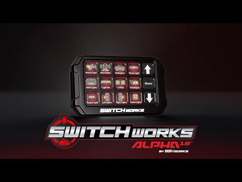 SWTICH Works Alpha12 Digital Smart Switch with LCD Push Buttons