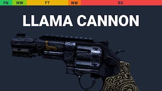 R8 Revolver Llama Cannon Wear Preview
