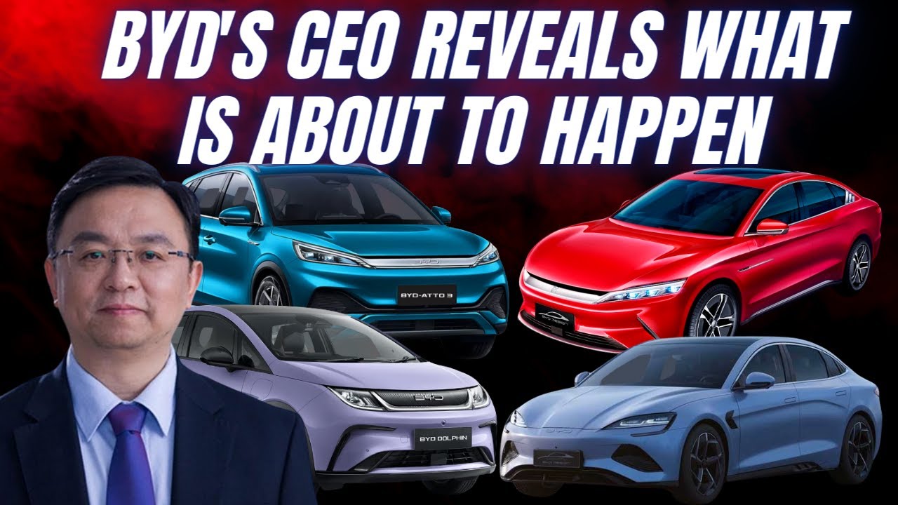 BYD’s CEO says it is GAME OVER for ICE and legacy car makers this year