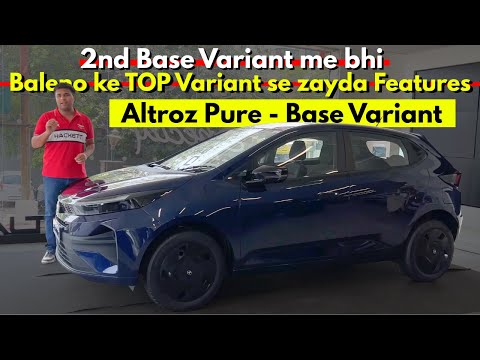 Why Buy BALENO When Altroz Pure Variant Gives You THIS at Less Price - 2nd Base - Buy over BALENO