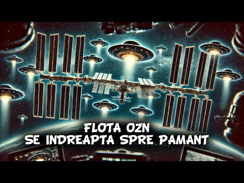 Flotă de OZN-uri SURPRINSĂ de Stația Spațială Internațională! Se Îndreaptă Spre Pământ?