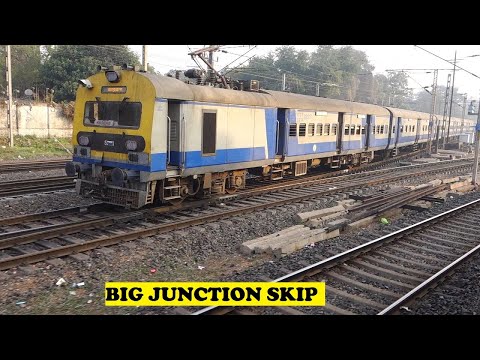 Skip Kharagpur Junction, Parallel Run, WAG12 Petrol Freight & Speed Panevadi | Howrah Pune Duronto