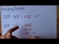 Simplifying Radicals and Basic Operations