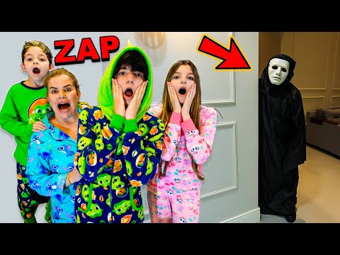 PASSAMOS A PRIMEIRA NOITE NA CASA NOVA E O ZAP APARECEU! 😱