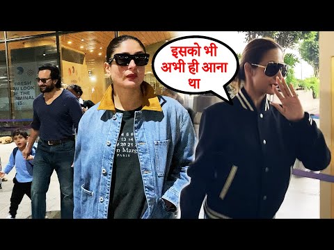 Malaika Arora INGORE Kareena Kapoor ? | Best Friends ?