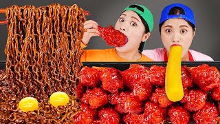 辣子炸鸡黑豆面美食多纳 DONA