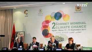 Annonce du 2e Sommet mondial Climate Change à Agadir 