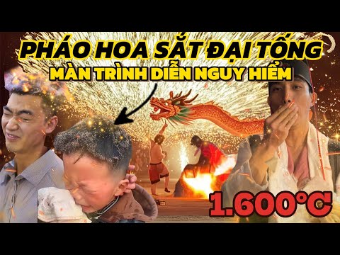 XÉM CHÁY COI "PHÁO SẮT NUNG" CHỈ CÓ Ở TQ GÂY BỎNG - THANH MINH THƯỢNG HÀ VIÊN - KHAI PHONG NHÀ TỐNG