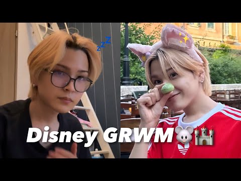 【GRWM】ディズニー行くから気合い入れてメイクしたよ🐭🏰