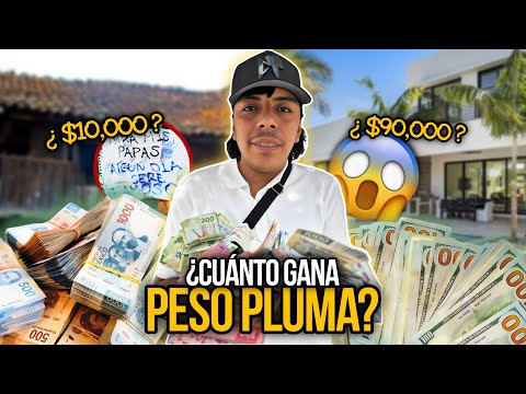 Cuánto DINERO gana Peso Pluma con Maza Clan 😱